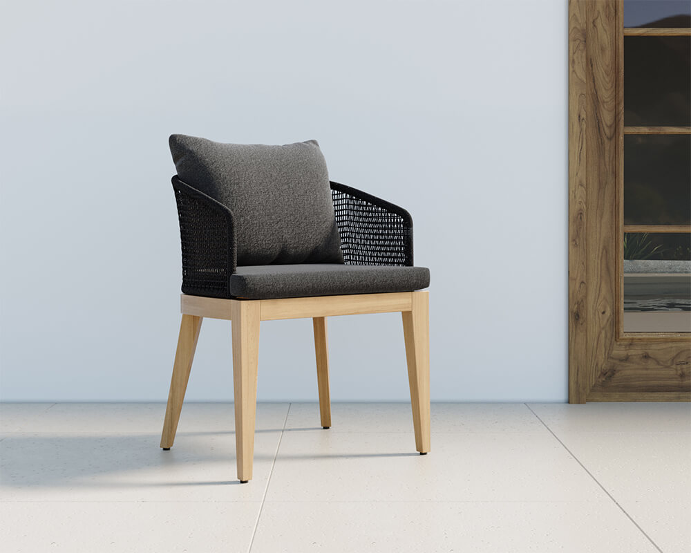 SUNPAN Capri Dining Armchair Natural - Gracebay Grey 109476 guelph