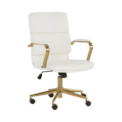 SUNPAN Kleo Office Chair - Snow 106655 laval
