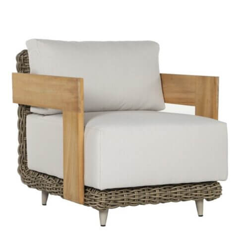 SUNPAN Potenza Armchair - Pallazo Cream 109507 richmond hill