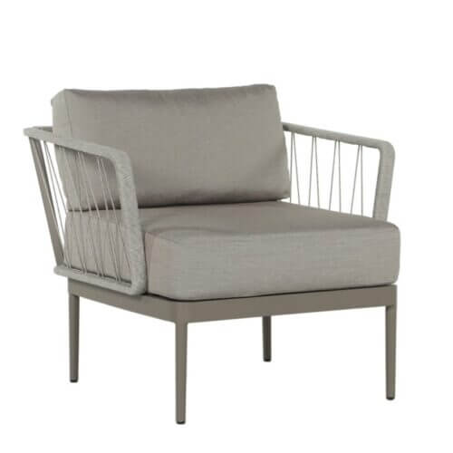 SUNPAN Catania Armchair Grey - Pallazo Taupe 109484 king city