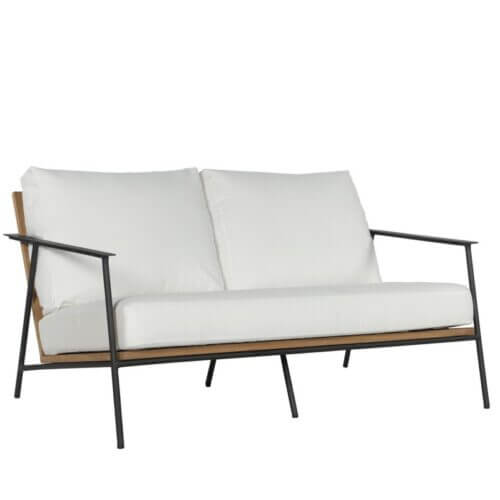 SUNPAN Milan 2 Seater Sofa - Regency White 109504 niagara