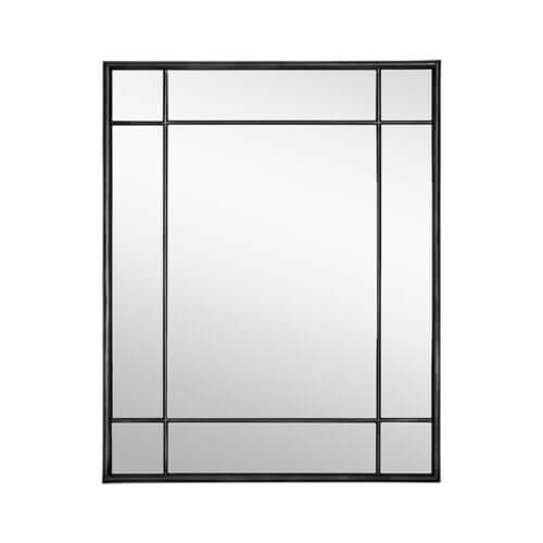 SUNPAN Pasadena Wall Mirror Black 106740 halifax