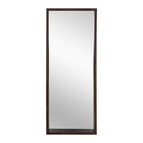 SUNPAN Fresno Floor Mirror Narrow Dark Brown 106755 collingwood