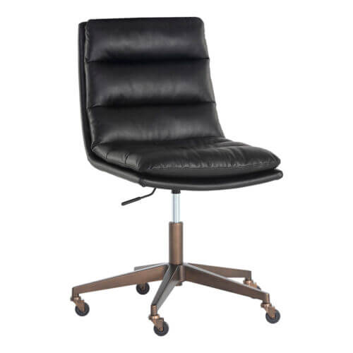 SUNPAN Stinson Office Chair - Bravo Black 106763 maple
