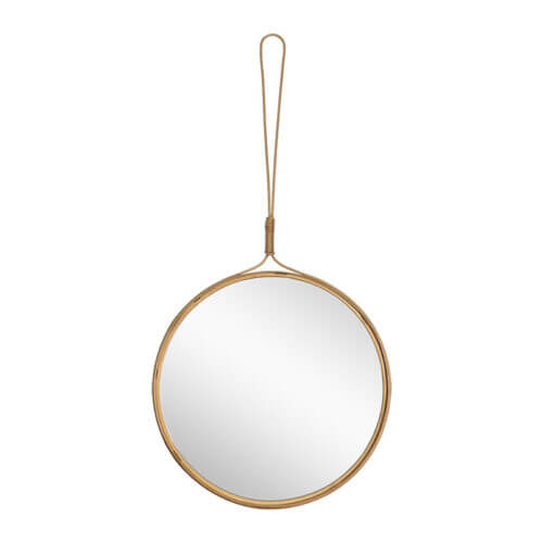 SUNPAN Delia Wall Mirror Large Brass 106817 quebec city