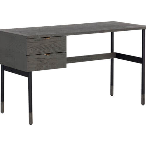 SUNPAN Clark Desk - Grey 106848 brampton