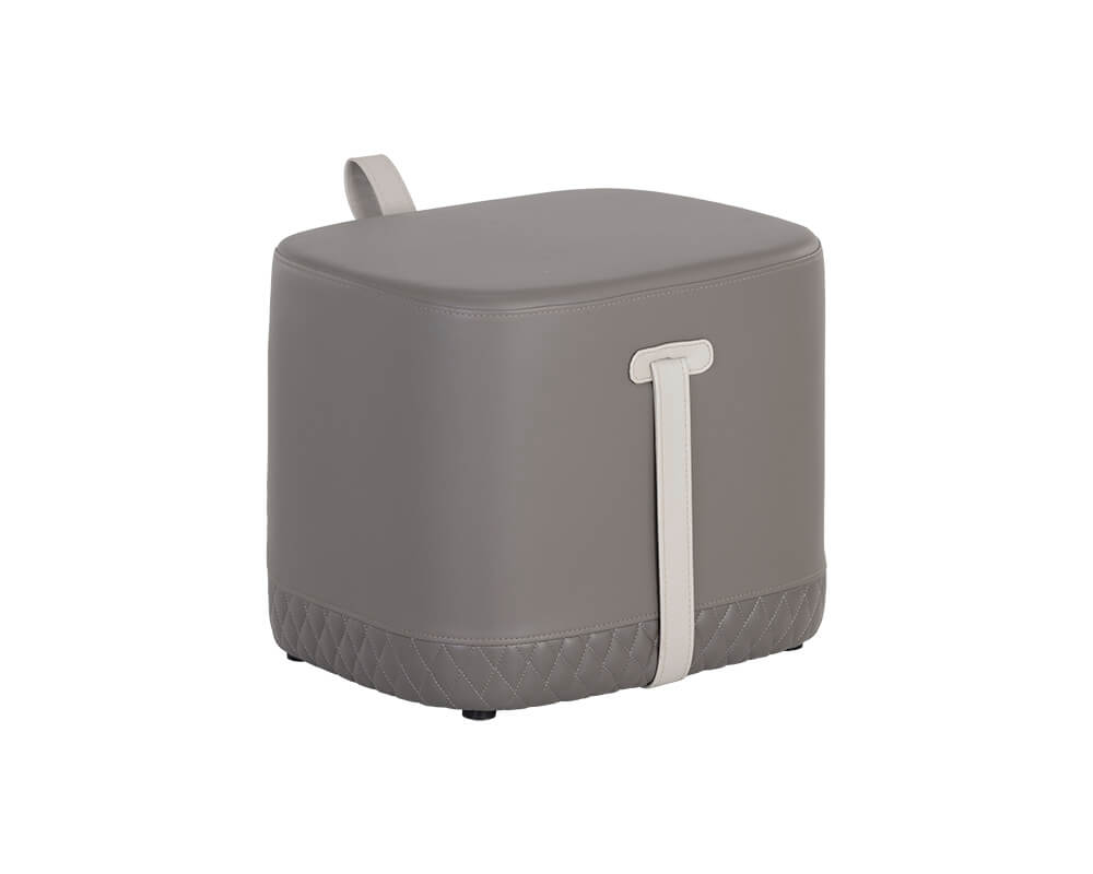 SUNPAN Axio Ottoman Napa Taupe / Napa Stone 106854 maple