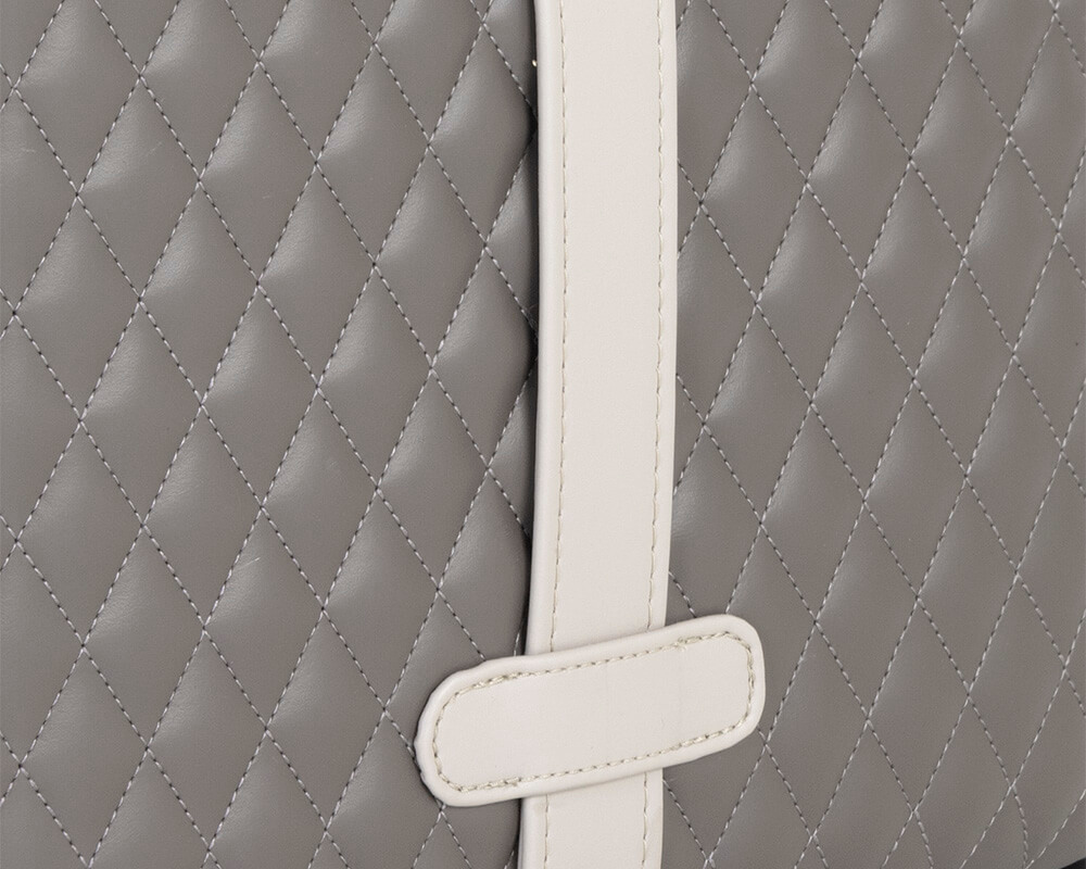 SUNPAN Axio Ottoman Napa Taupe / Napa Stone 106854 maple