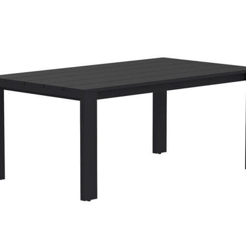 SUNPAN Lucerne Dining Table - Sterling Black - 70" 109502 parkdale