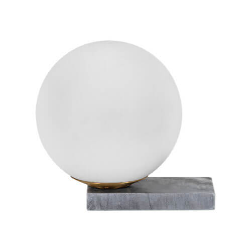 SUNPAN Elara Table Lamp Grey Marble 106972 kleinburg