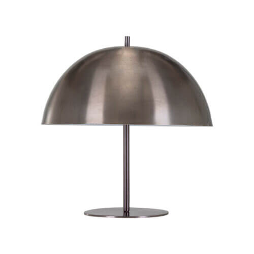 SUNPAN Domina Table Lamp Antique Silver 106976 caledon