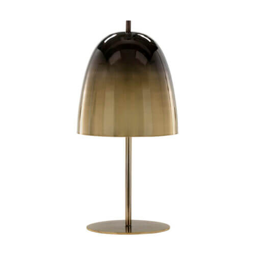 SUNPAN Zade Table Lamp Antique Brass / Black Ombre 106977 quebec city