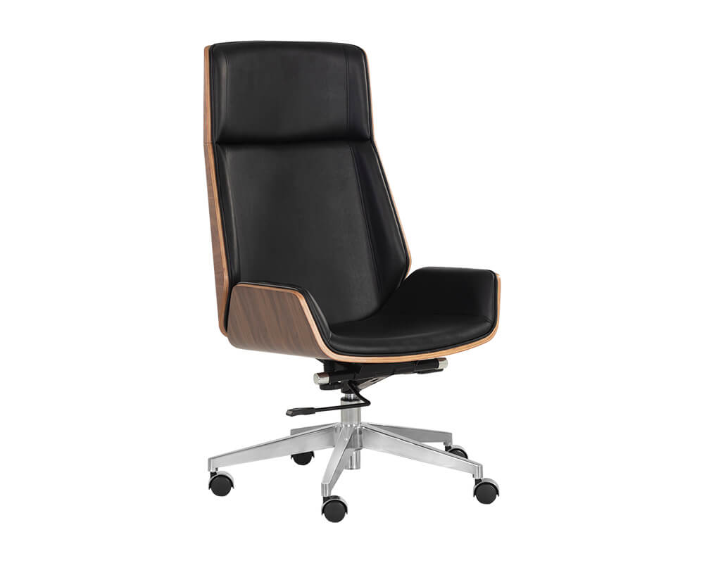 SUNPAN Rhett Office Chair - Dillon Black 111903 caledon
