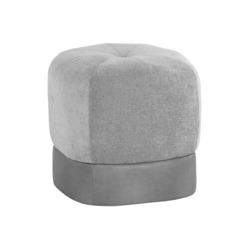 SUNPAN Esti Ottoman Polo Club Stone / Bravo Metal 107157 woodbridge