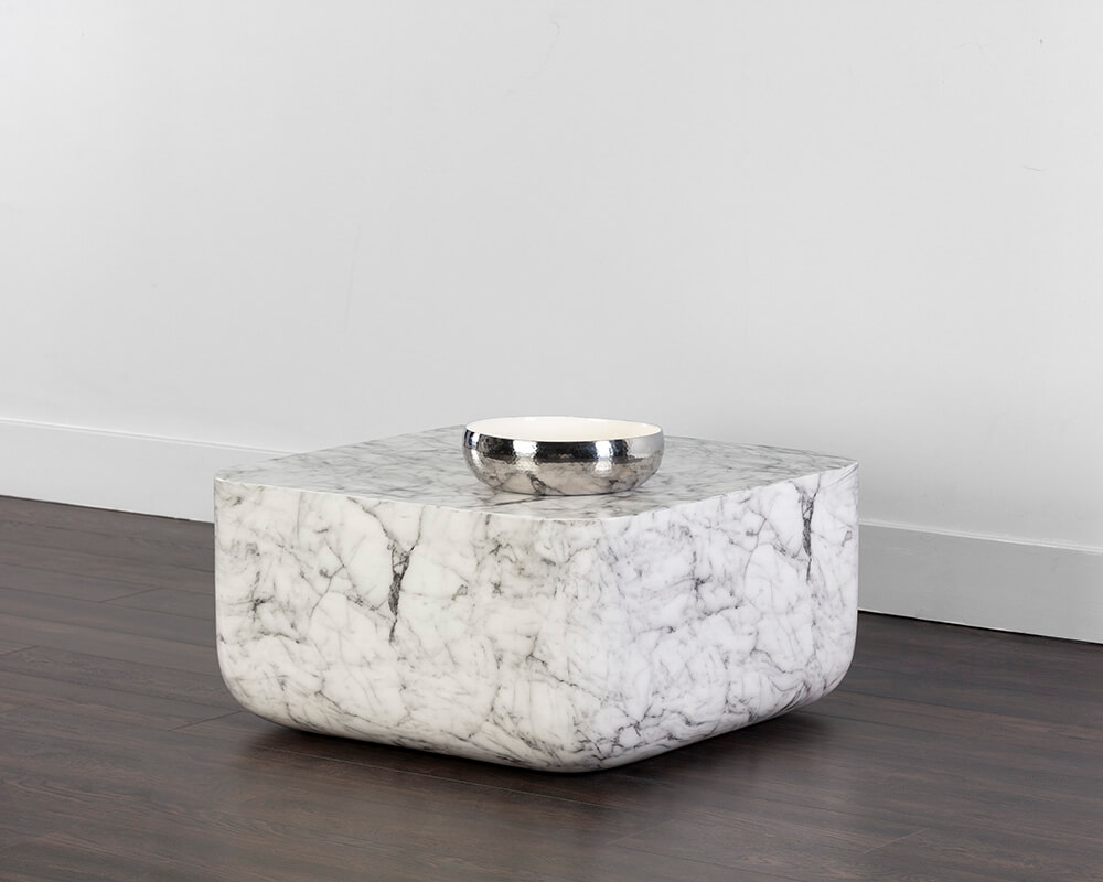 SUNPAN Strut Coffee Table - Marble Look 107191 collingwood