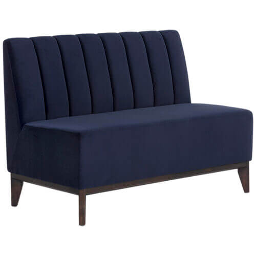SUNPAN Kosovo Modular Banquette Bench - Abbington Navy 111496 parkdale