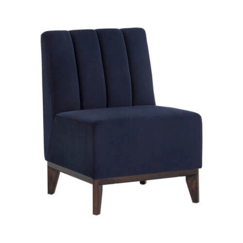 SUNPAN Kosovo Modular Banquette Single Seat - Abbington Navy 107346 north york