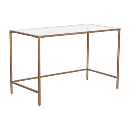 SUNPAN Eiffel Desk Small - Antique Brass 107460 laval