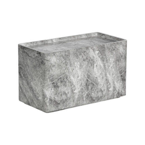 SUNPAN Liza Side Table Marble Look - Grey 107471 winnipeg