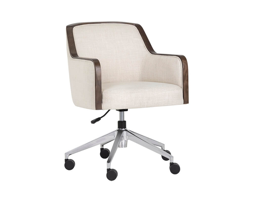 SUNPAN Foley Office Chair - Effie Linen 107525 north york