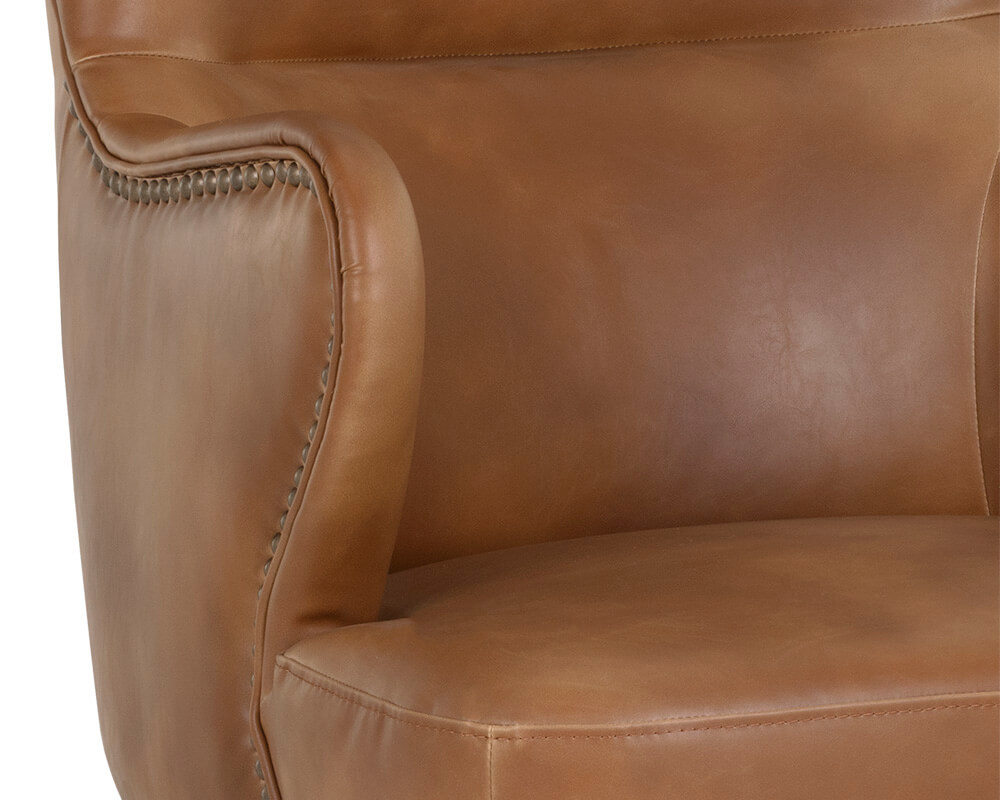 SUNPAN Hubert Office Chair - Tobacco Tan 107526 vaughan