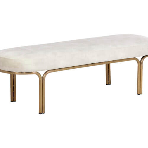 SUNPAN Gwen Bench - Nono Cream 107584 halifax