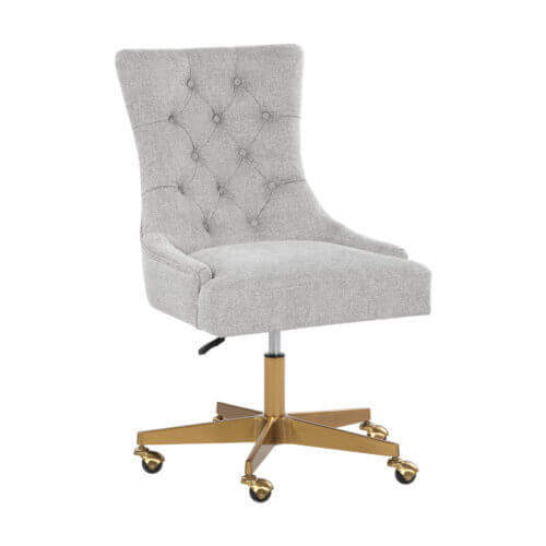 SUNPAN Delilah Office Chair - Belfast Heather Grey 107656 caledon
