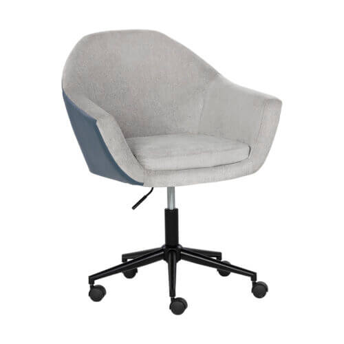SUNPAN Mika Office Chair Polo Club Stone / Dillon Thunder 107673 monton