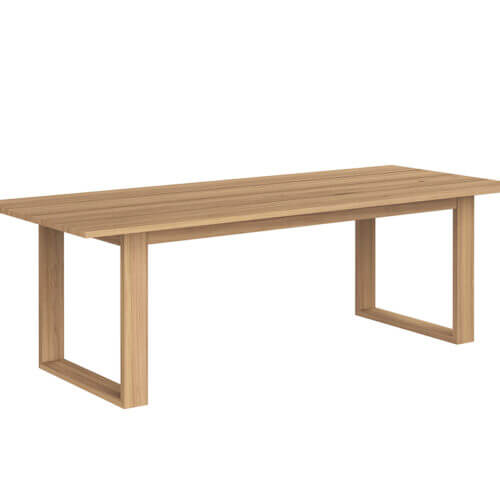 SUNPAN Tropea Dining Table Natural - 94" 109519 nobleton