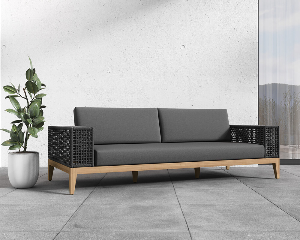 SUNPAN Salerno Sofa - Gracebay Grey 109515 montreal