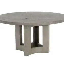 SUNPAN Elma Dining Table Ash Grey - 60" 107785 windsor