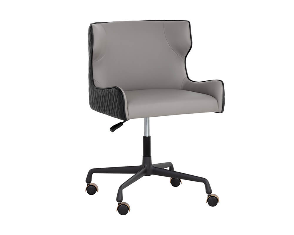 SUNPAN Gianni Office Chair Dillon Stratus / Dillon Black 107887 huntsville