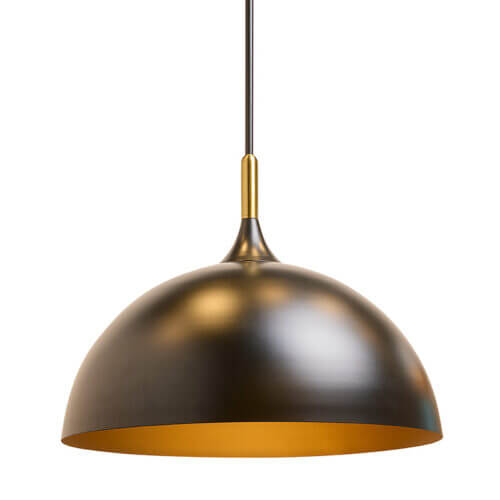 SUNPAN Lohn Pendant Light Matte Black 107934 caledon