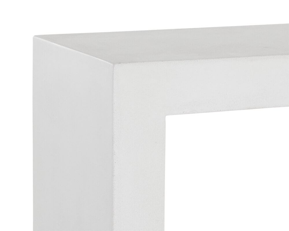 SUNPAN Axle Console Table - White 108023 newmarket