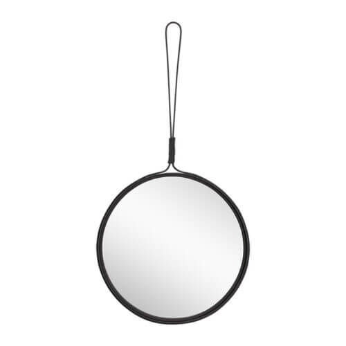 SUNPAN Delia Wall Mirror Large Black 108140 montreal