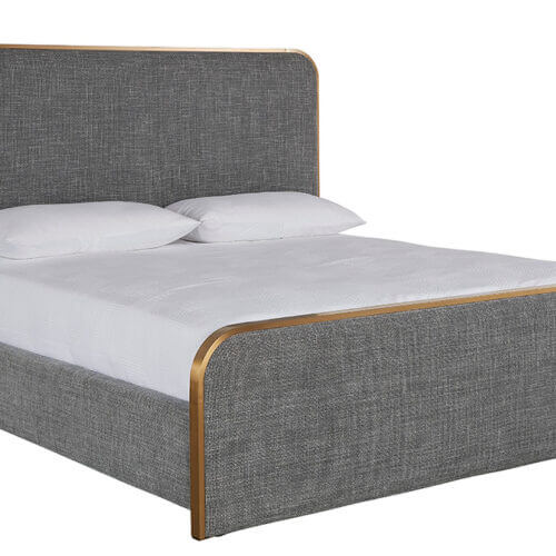 SUNPAN Tometi Bed King - Chacha Grey 108438 caledon