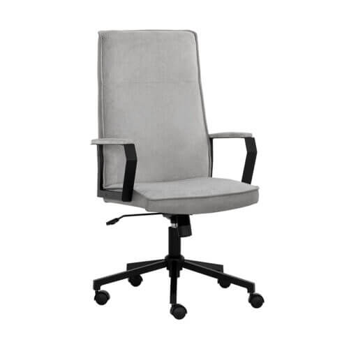 SUNPAN Swanson Office Chair Polo Club Stone / Bravo Metal 108448 nobleton