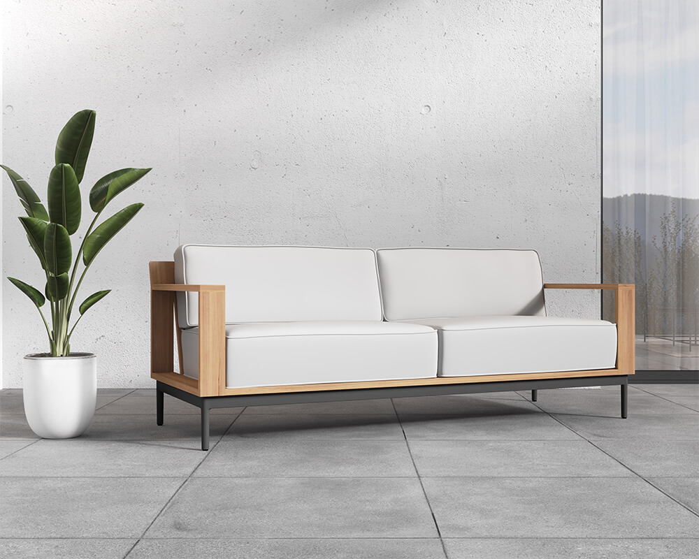 SUNPAN Cagliari Sofa - Pallazo Cream 108496 mississauga