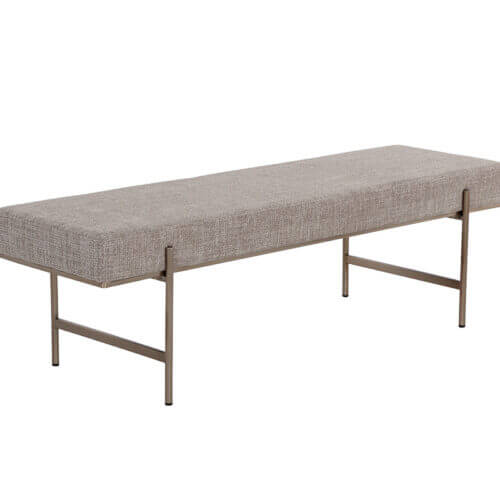 SUNPAN Davian Bench - Chacha Limestone 108524 markham