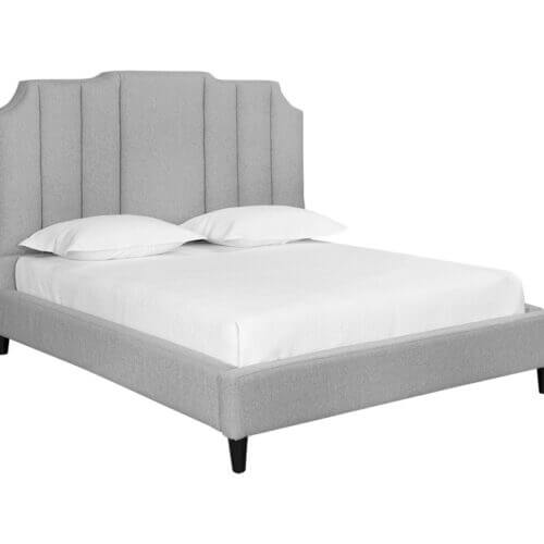SUNPAN Reyes Bed King - Liv Dove 108562 montreal