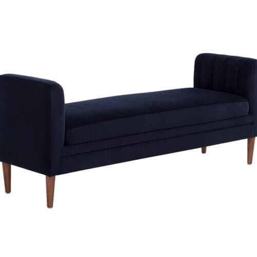 SUNAPN Yosi Bench Auburn Brown - Abbington Navy 108571 oakville