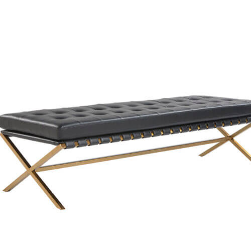 SUNPAN Kenji Bench - Large - Bravo Black 108649 woodbridge