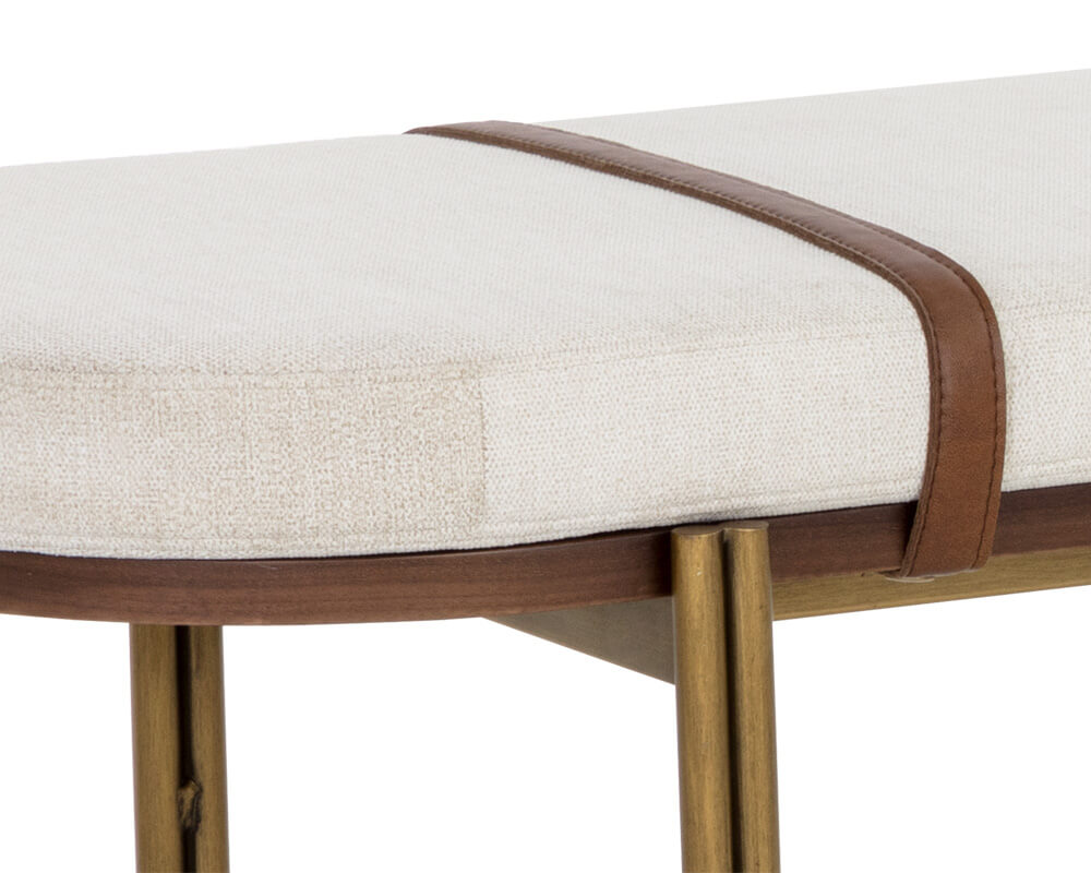SUNPAN Elaine Bench - Polo Club Muslin 108688 burlington