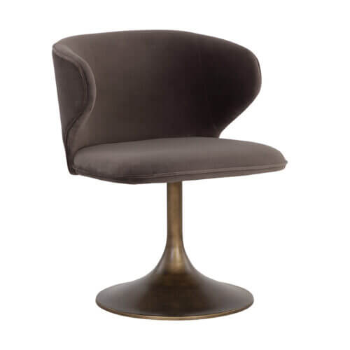 SUNPAN Simone Swivel Dining Chair - Meg Ash 108762 kleinburg
