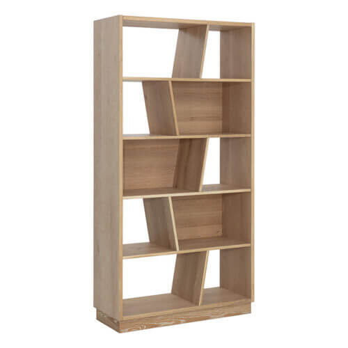 SUNPAN Jude Bookcase - Rustic Oak 108797 ottawa