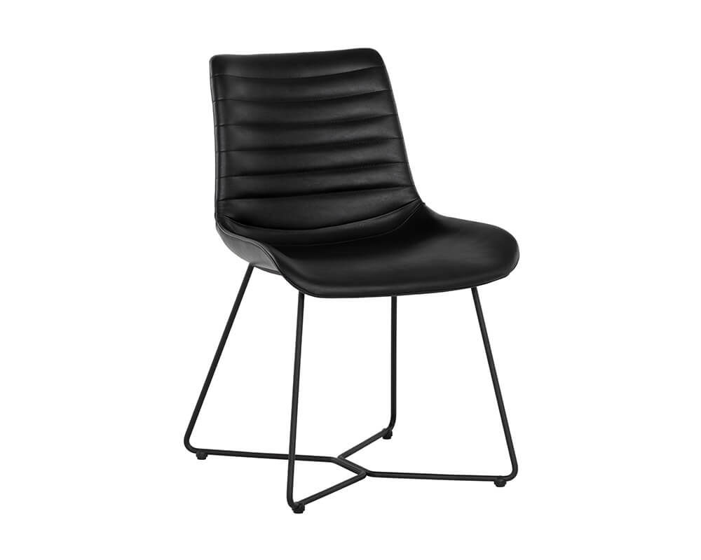 SUNPAN Gracen Dining Chair - Nightfall Black 108905 pickering