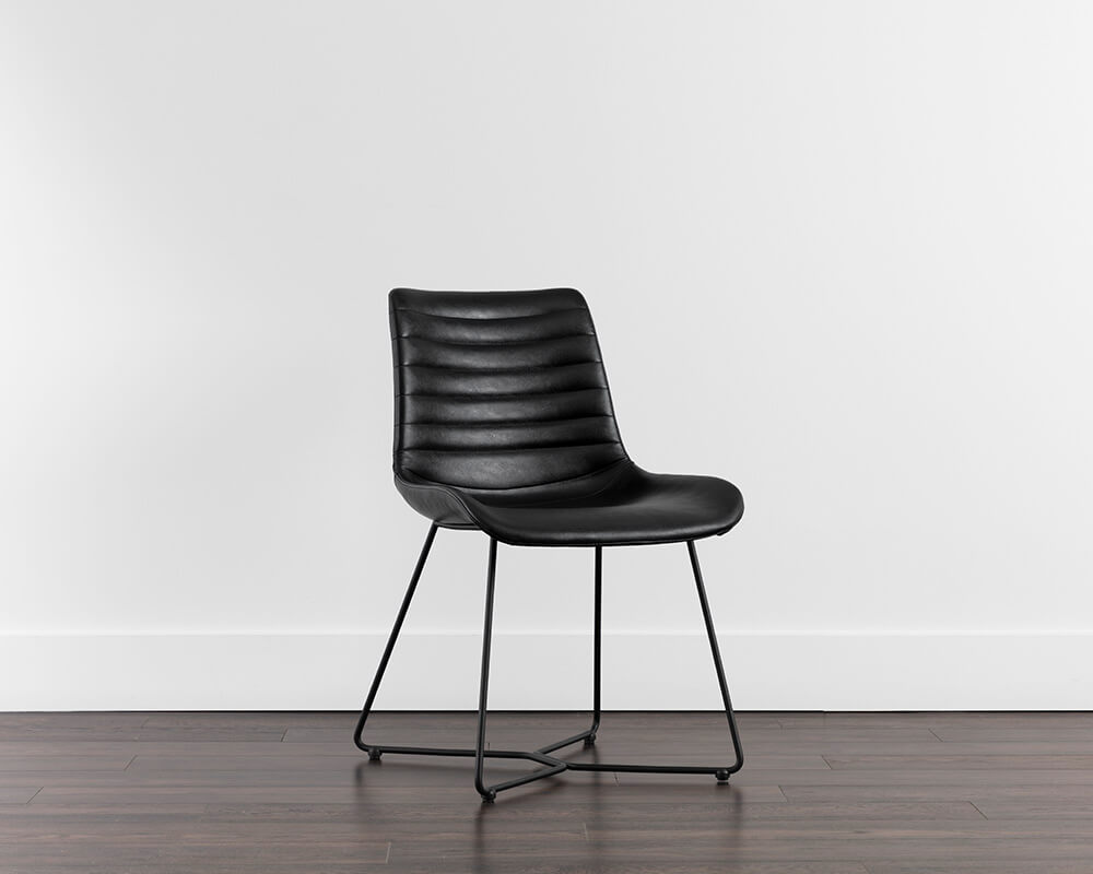SUNPAN Gracen Dining Chair - Nightfall Black 108905 pickering
