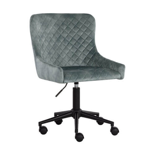 SUNPAN Farah Office Chair - Nono Aqua 108974 nobleton