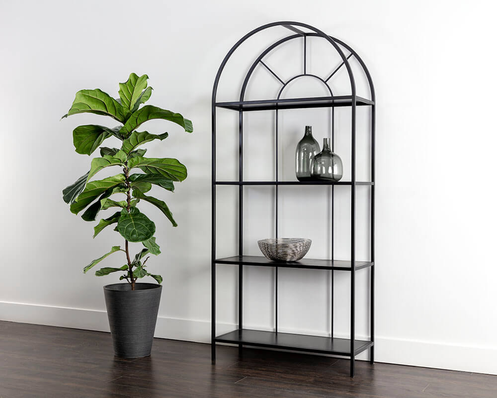 SUNPAN Alcove Bookcase - Black 109320 oshawa