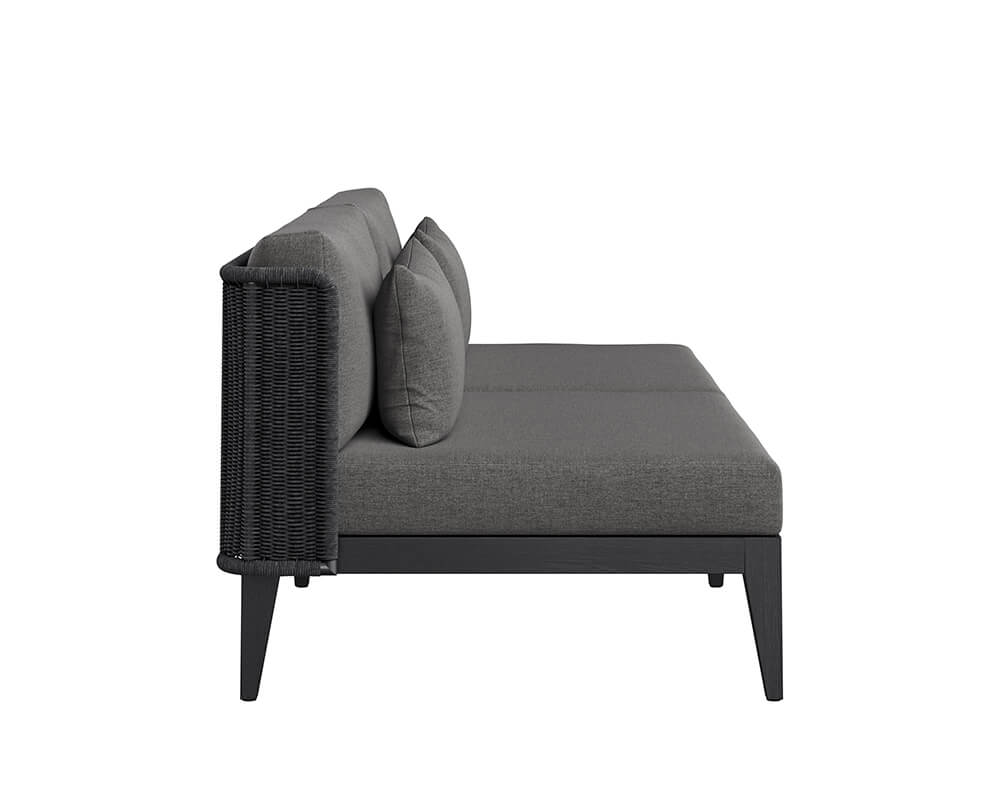 SUNPAN Ibiza 2 Seater Sofa Charcoal - Gracebay Grey 109440 oakville